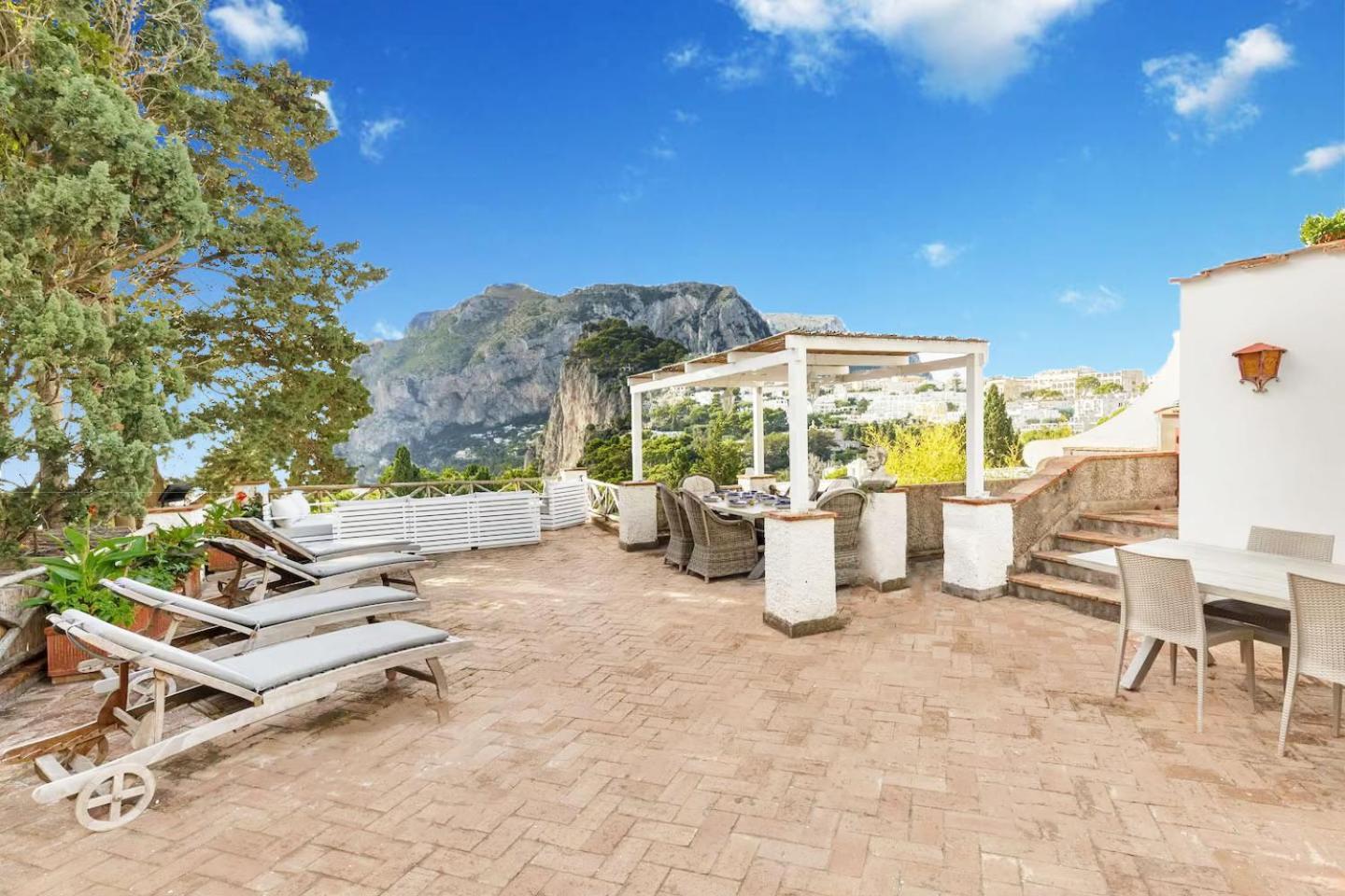 Вилла Terrazza Tragara Капри Экстерьер фото