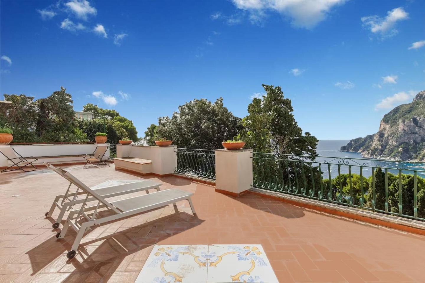 Вилла Terrazza Tragara Капри Экстерьер фото