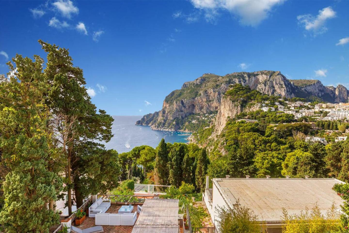 Вилла Terrazza Tragara Капри Экстерьер фото